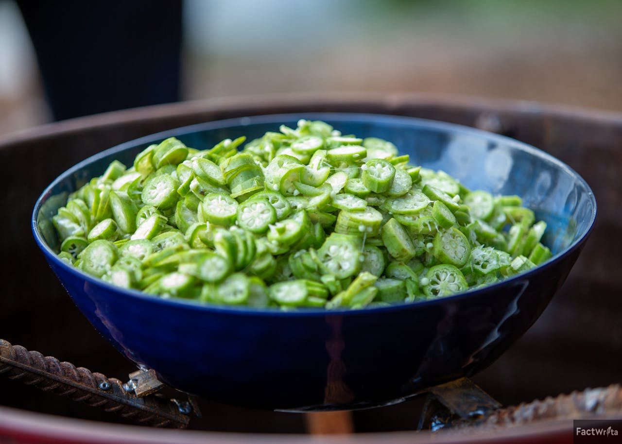 Okra soup